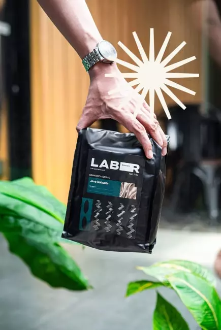 bubuk kopi java robusta