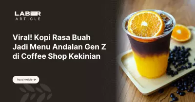 Viral! Kopi Rasa Buah Jadi Menu Andalan Gen Z di Coffee Shop Kekinian