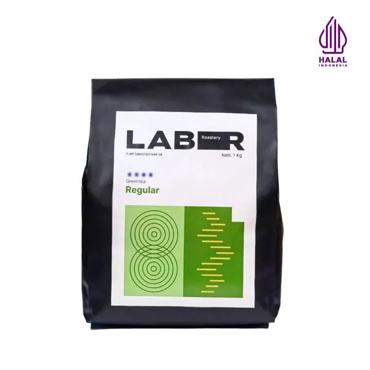 Labr Powder Greentea Regular 1 kg