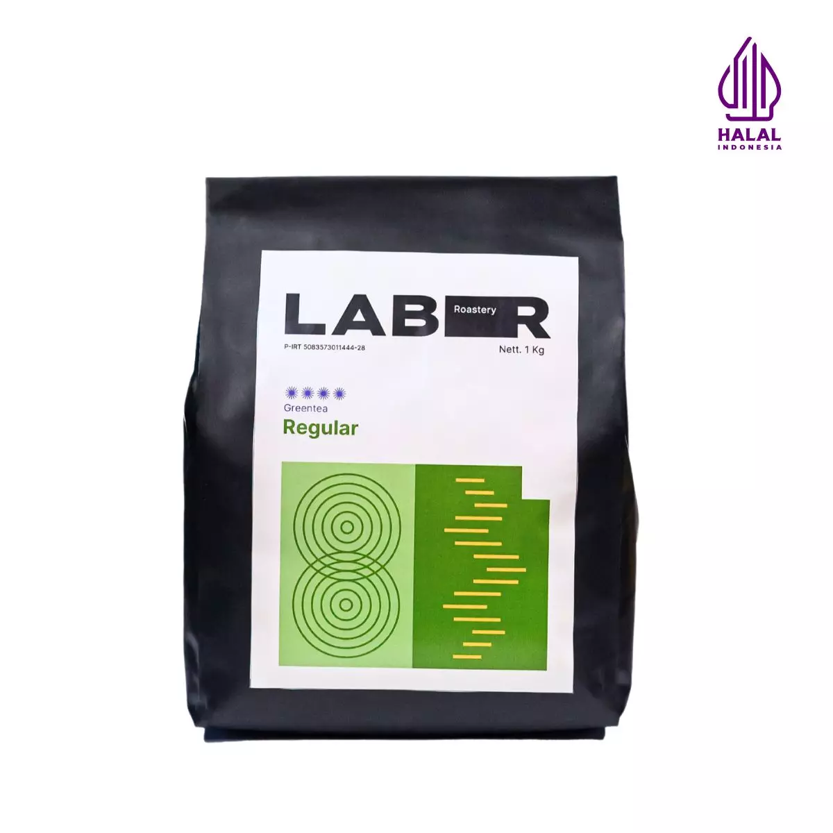 Labr Powder Greentea Regular 1 kg